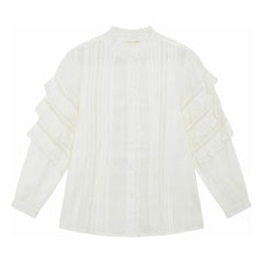 Maison Hotel - Cuba Embroidered Blouse | White