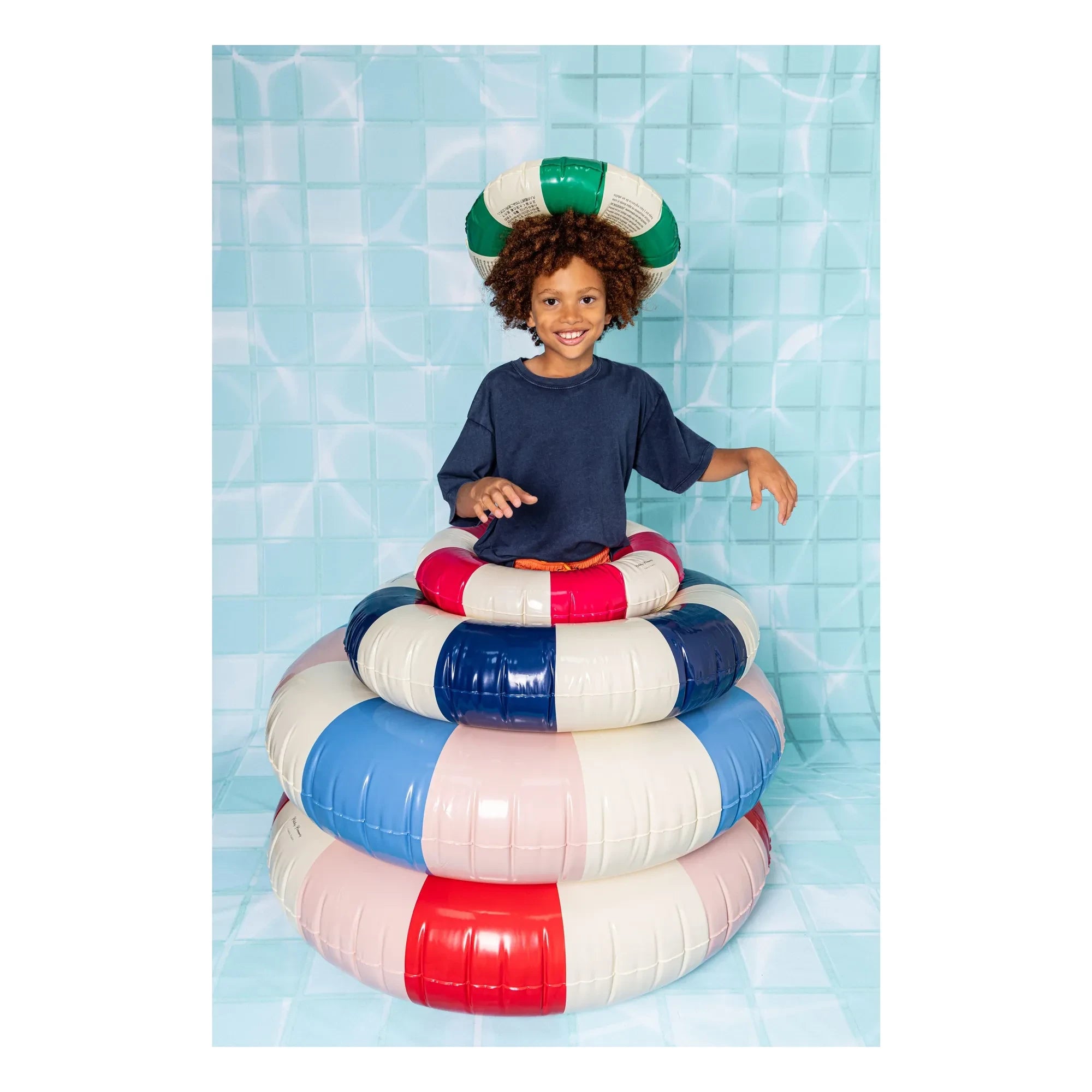 Smallable Kid - Nils Organic cotton t-shirt | Navy blue