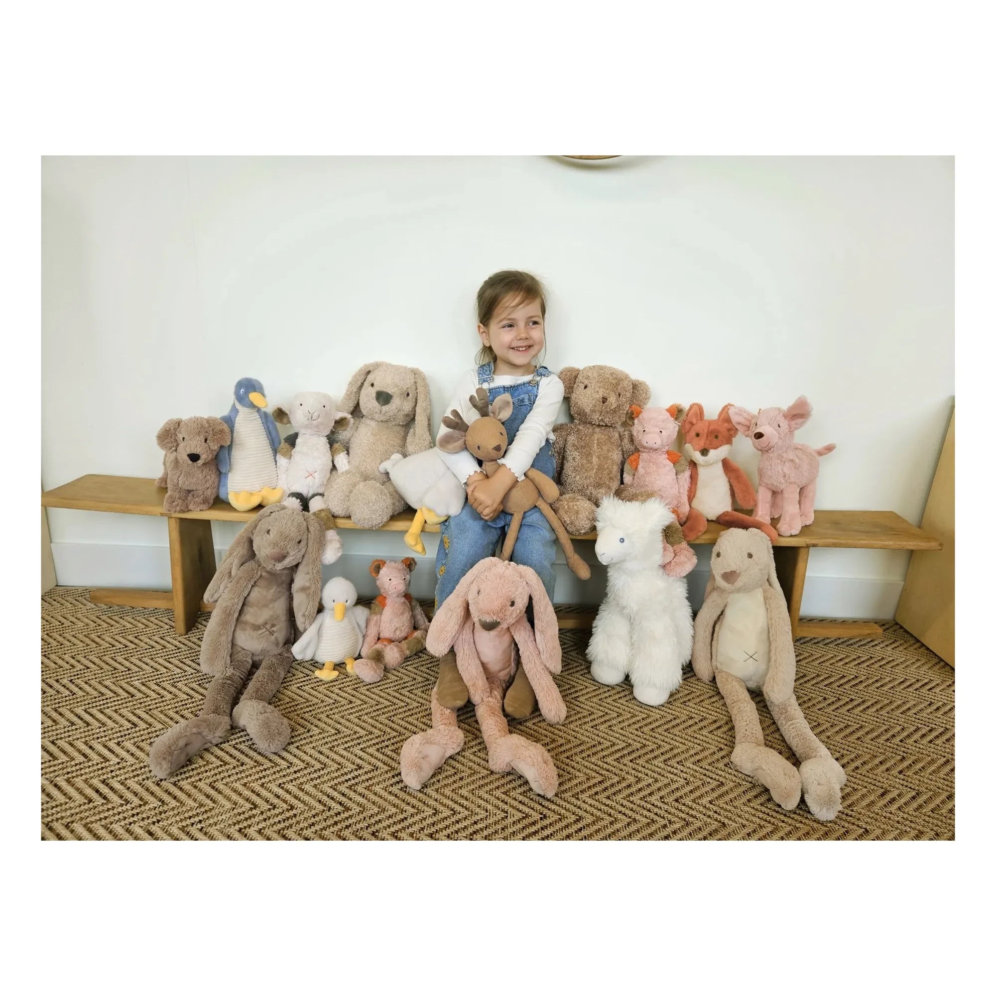 Happy Horse - Richie Bunny Peluş | Toz Pembe