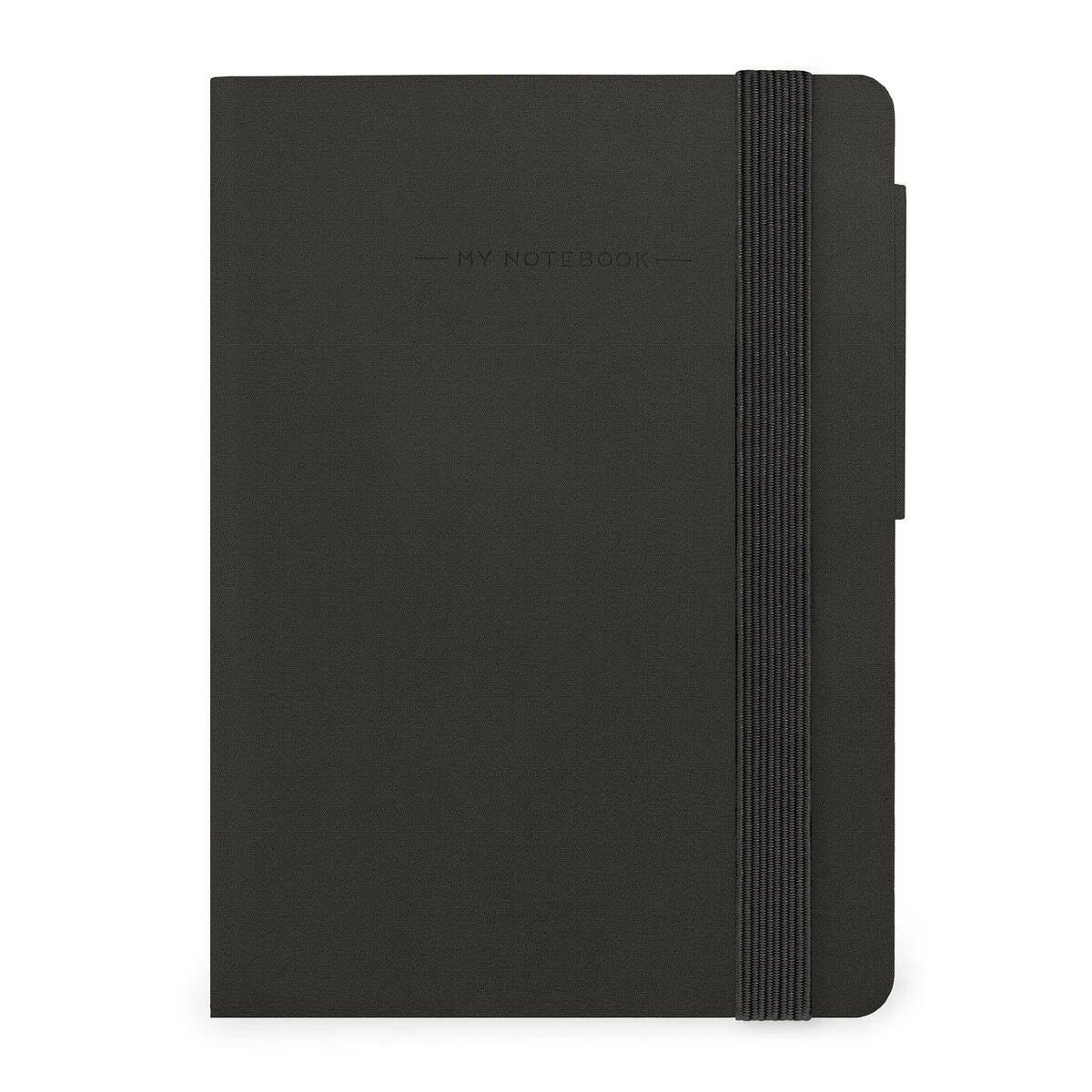 Legami - Lined Notebook with Monochrome Soft Cover - Black Suit - My Notebook