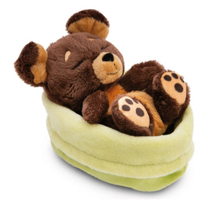 Nici - Sleeping Pet Plush Dog | Brown