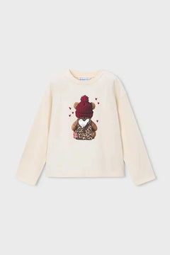Mayoral long-sleeve cotton top for children