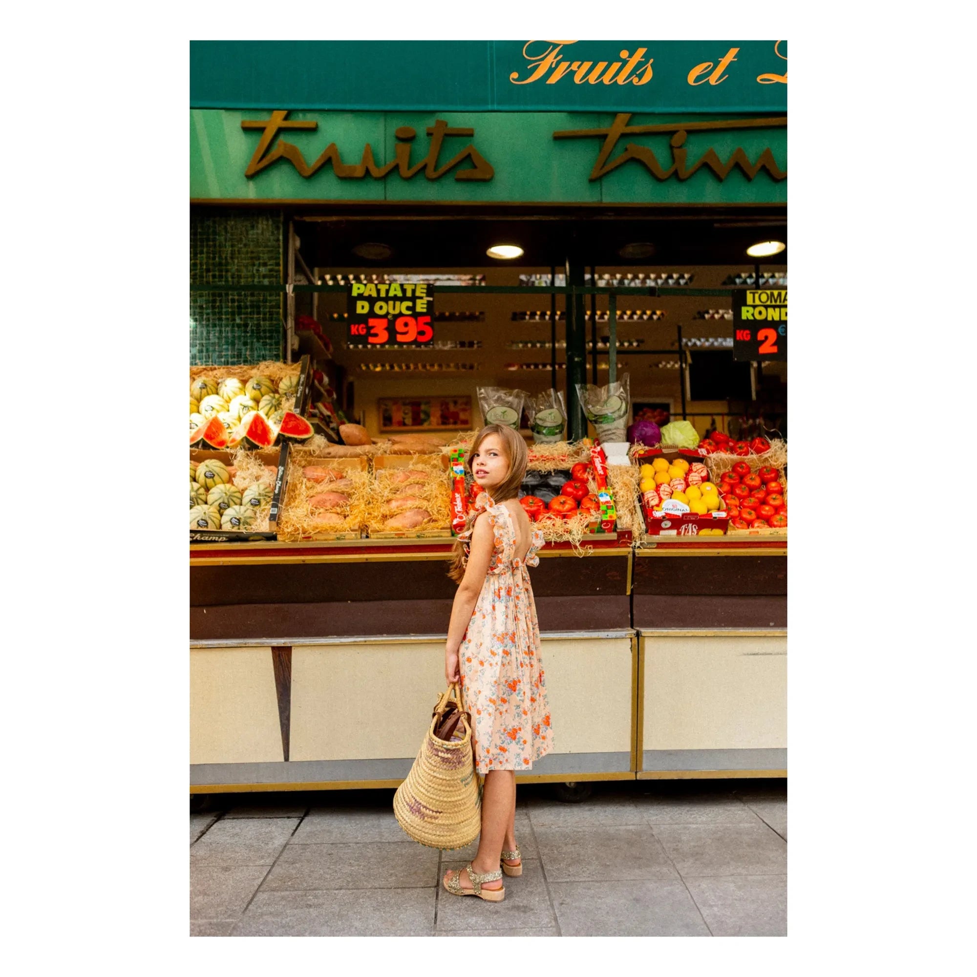 Louis Louise - Arlette Fleurie Dress | Beige Pink