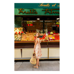 Louis Louise - Arlette Fleurie Dress | Beige Pink