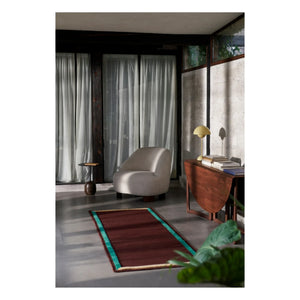 & Tradition - Framed Rug | Burgundy