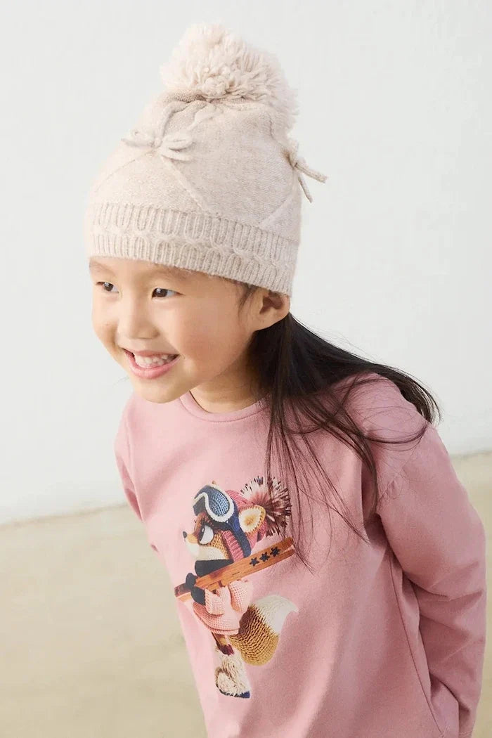 Mayoral children's cotton long-sleeve blouse