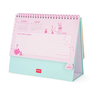 Legami - Desk Calendar with Stickers - 2027
