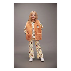 Mini Rodini - Teddy T-Shirt Organic Cotton | Ecru