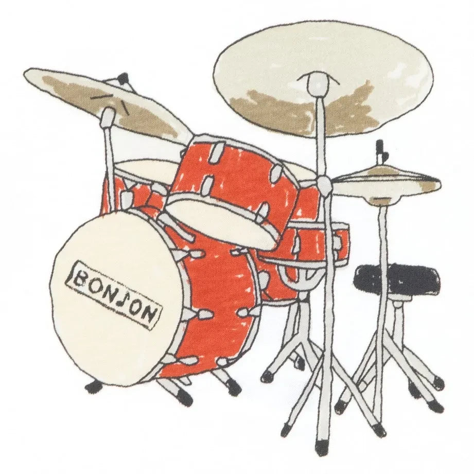 Bonton - Cab Drummy Tişört | Ecru