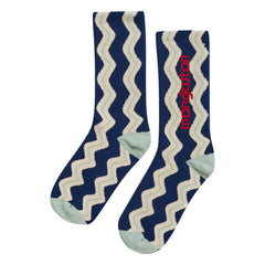 Maison Mangostan - Wave Socks | Blue