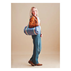 Caramel & Cie - Sparkling Weekend Bag | Blue