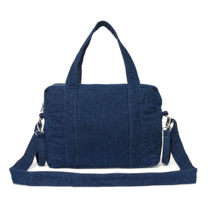 rivedroite - Mini Darcy Transformed Denim Changing Bag | Raw Denim