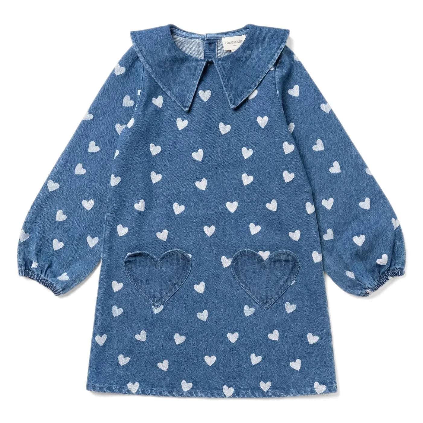 Louis Louise - Odile Kalp Denim Elbise | Mavi