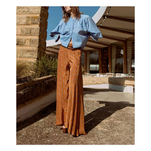 Mes Demoiselles - Soon Cotton Poplin Blouse | Light Blue