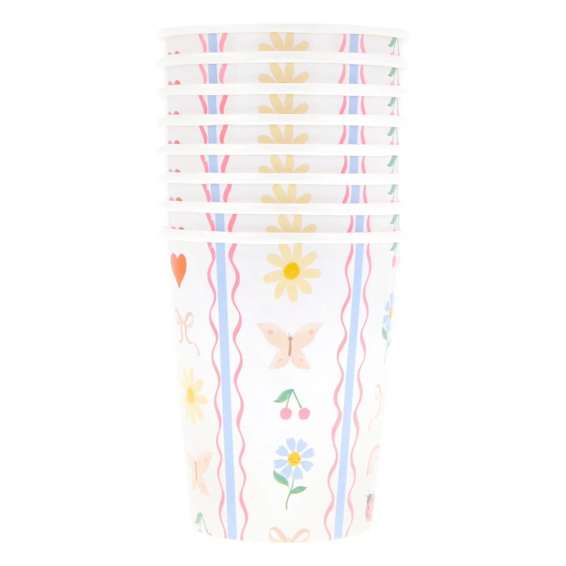 Meri Meri - Little Garden Cups - Set of 8 | Ivory