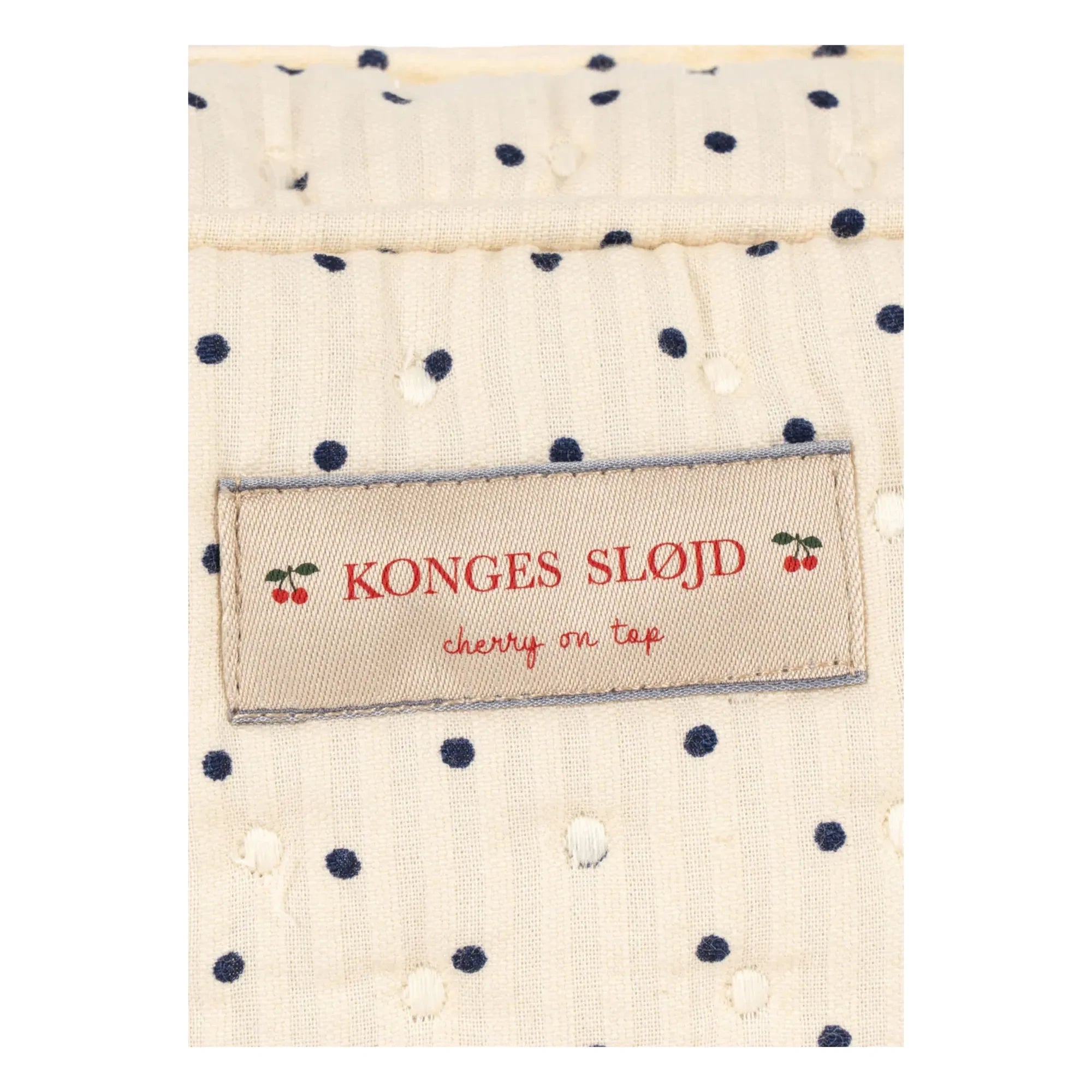 Konges Sløjd - Estate Dot Cosmetic Bag | White