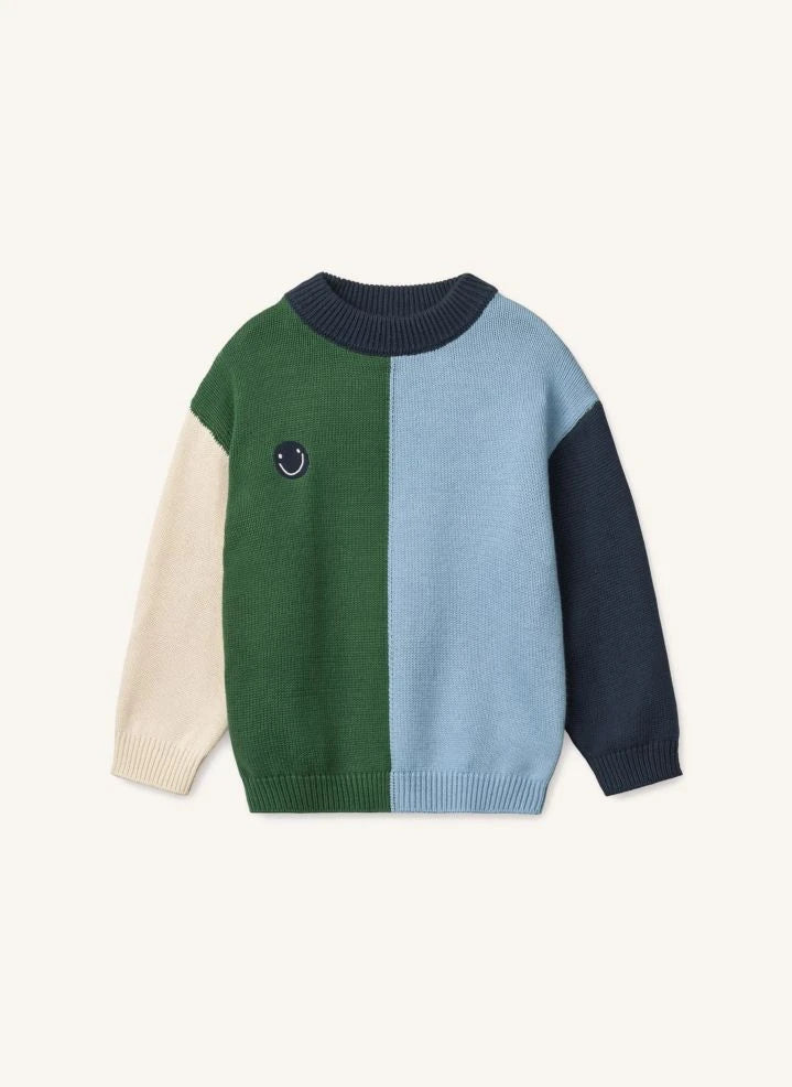Liewood - Orlane Color Block Sweater | Blue