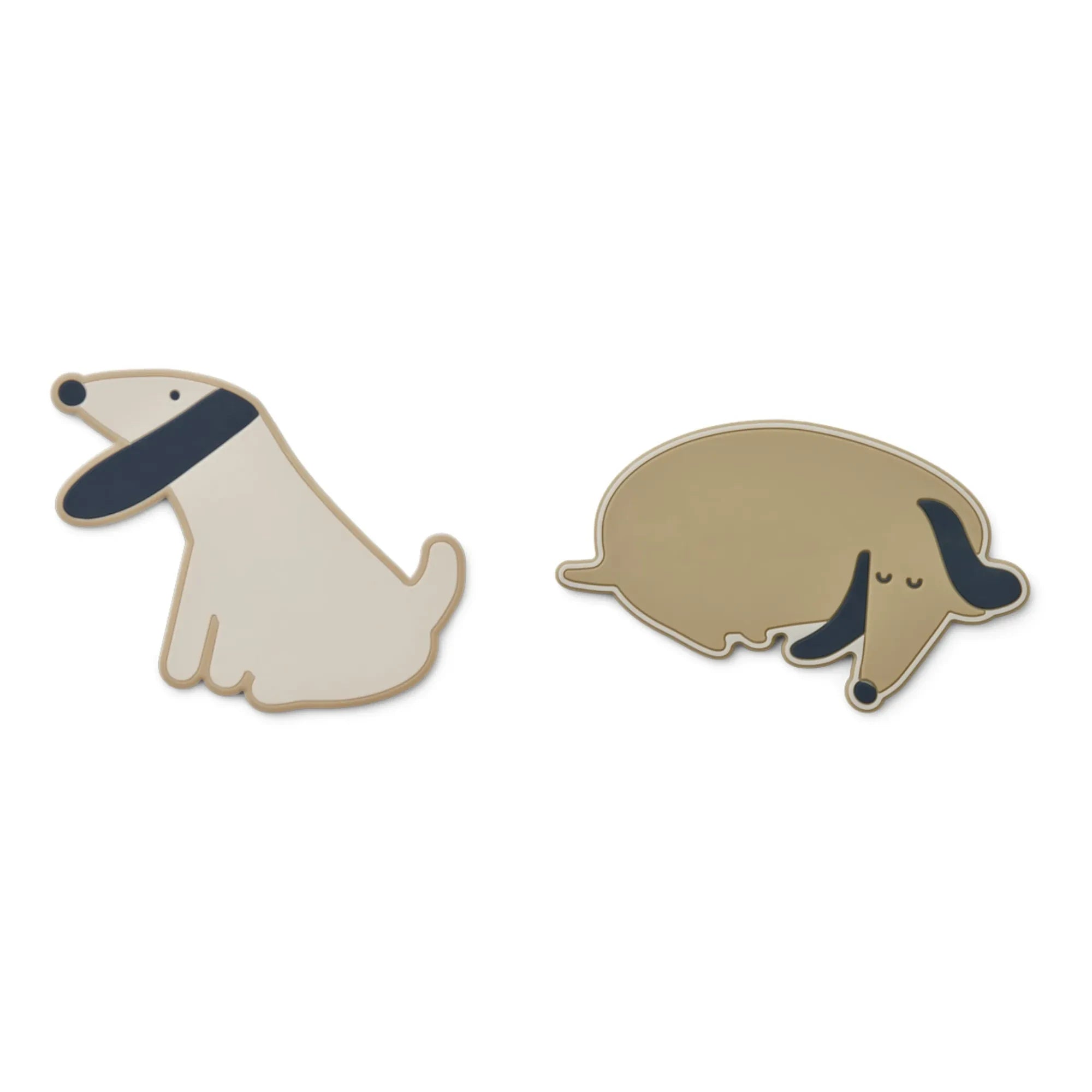 Liewood - Gia Silicone Teething Rings - Set of 2 | Beige