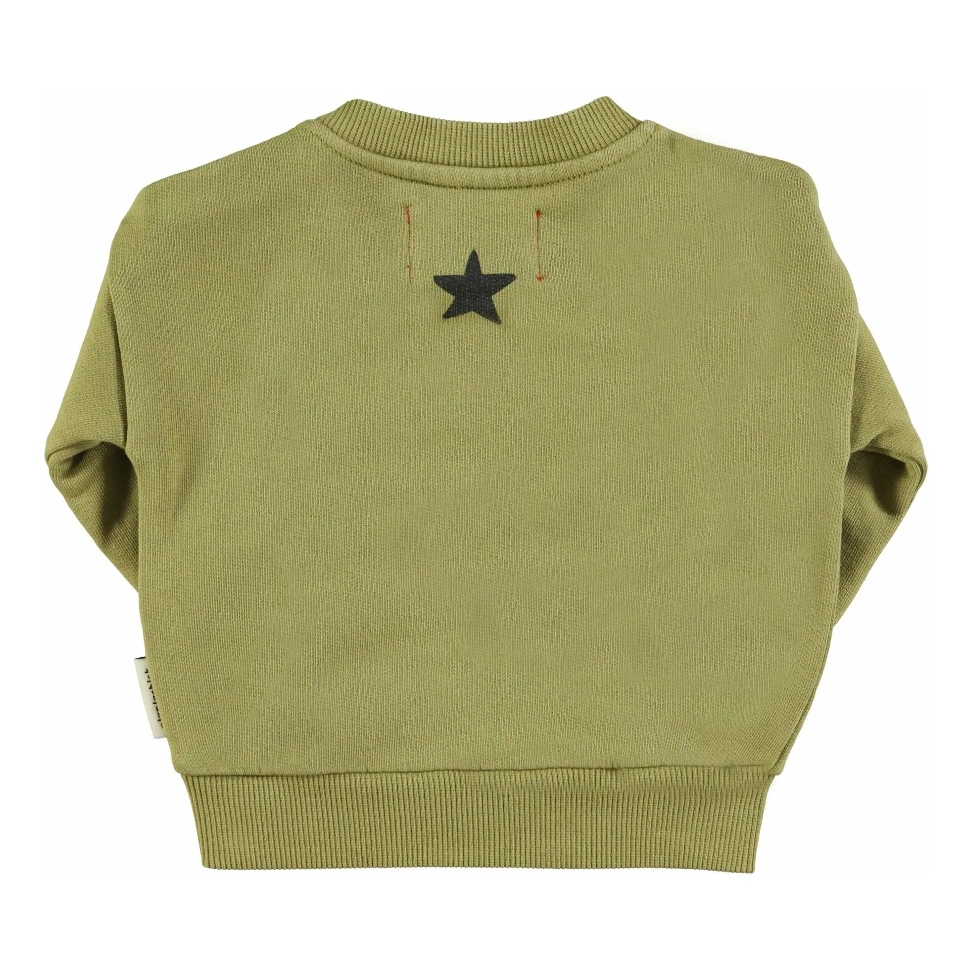 Piupiuchick - Tiger Sweat Organik Pamuk | Zeytin
