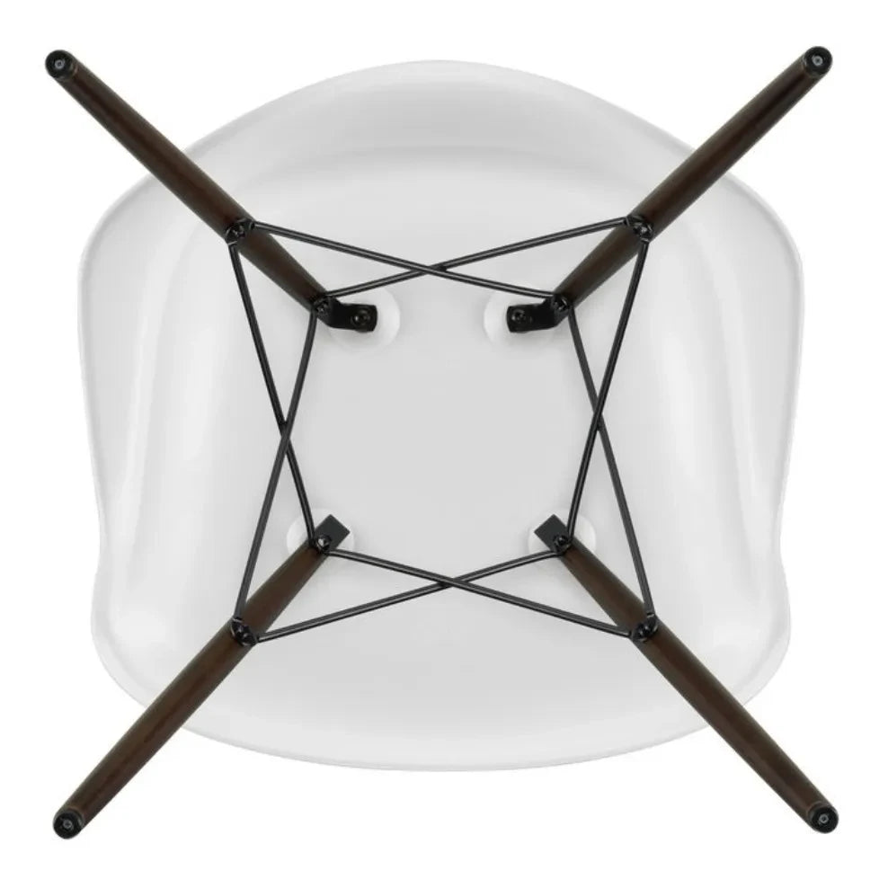 Vitra - DAW sandalye - akçaağaç kaide - Charles & Ray Eames | Beyaz