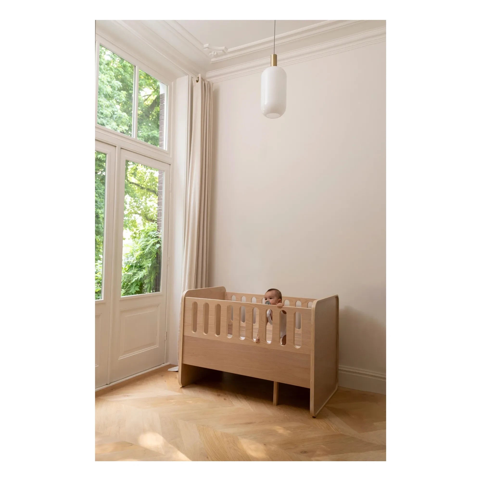 Nofred - Convertible Bed | Oak