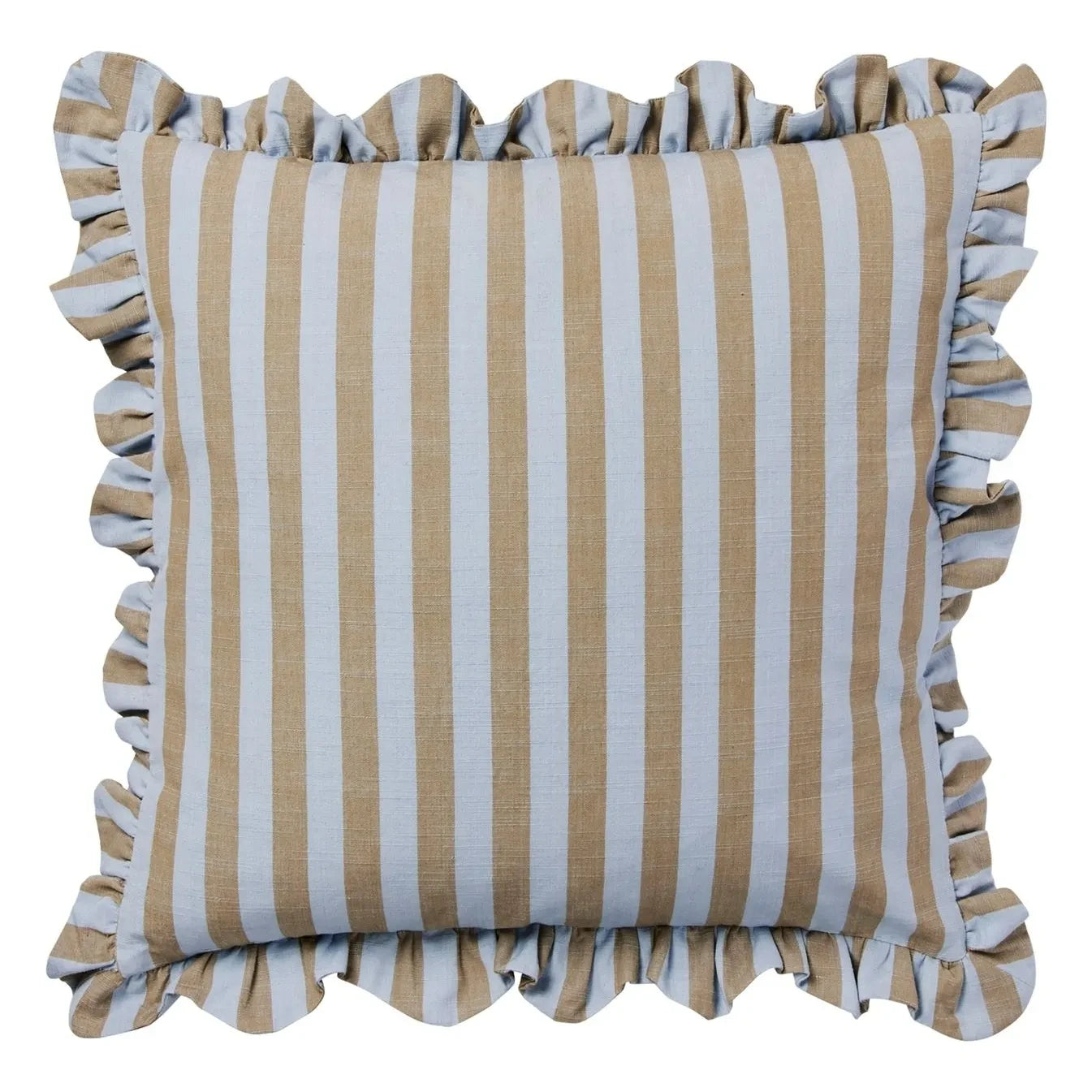 Broste Copenhagen - Ina Square Pillowcase | Blue