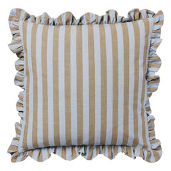 Broste Copenhagen - Ina Square Pillowcase | Blue