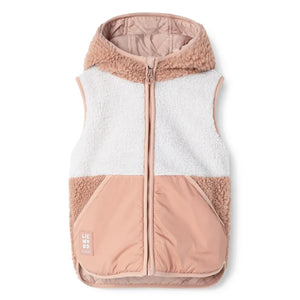 Liewood - Diana Sherpa-Style Sleeveless Jacket, Made from Recycled Fibers | Light Pink