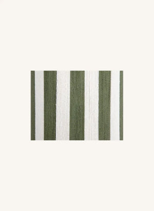Present Time - Vienna Striped Pendant Lamp | Green
