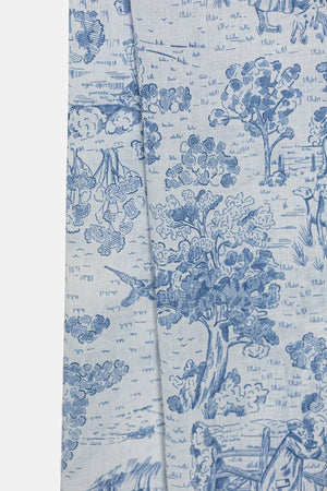 Barbour Cotton Women's Shawl Wisteria