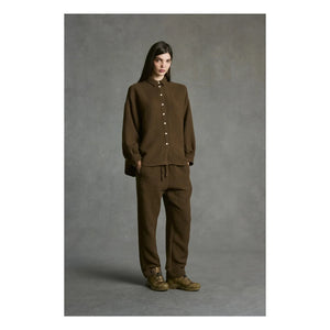 Hod - Jabiru Pamuk Gazlı Pantolon | Kahverengi