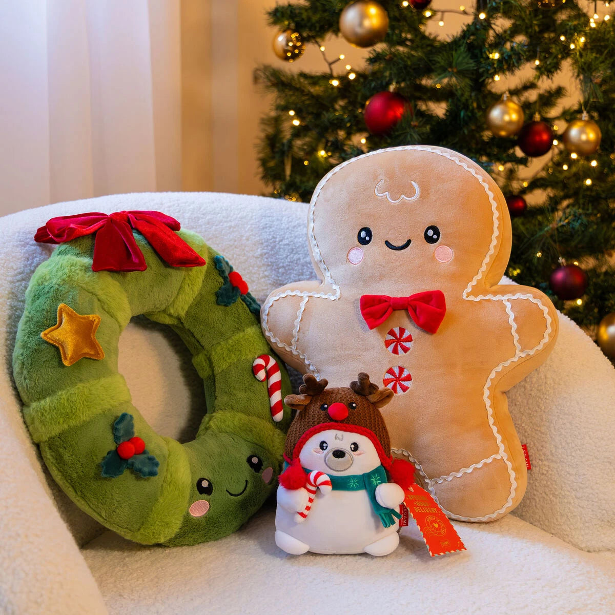 Legami - Polar Bear Christmas Plush Toy - Mini Super Soft!