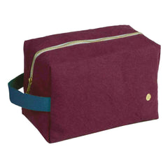 La cerise sur le gâteau - Organic Cotton Iona Cosmetic Bag | Burgundy