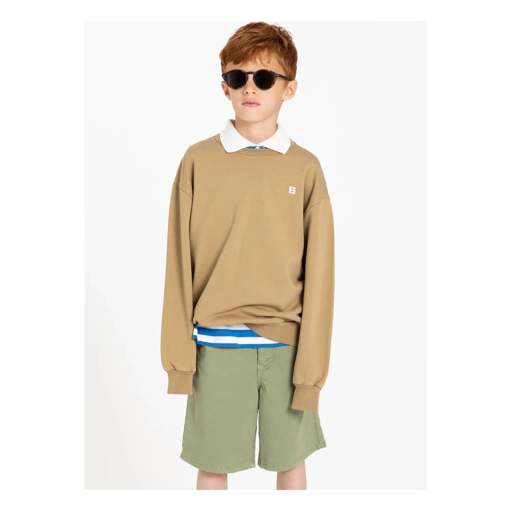 Smallable Kid - Skye Chino Shorts | Khaki
