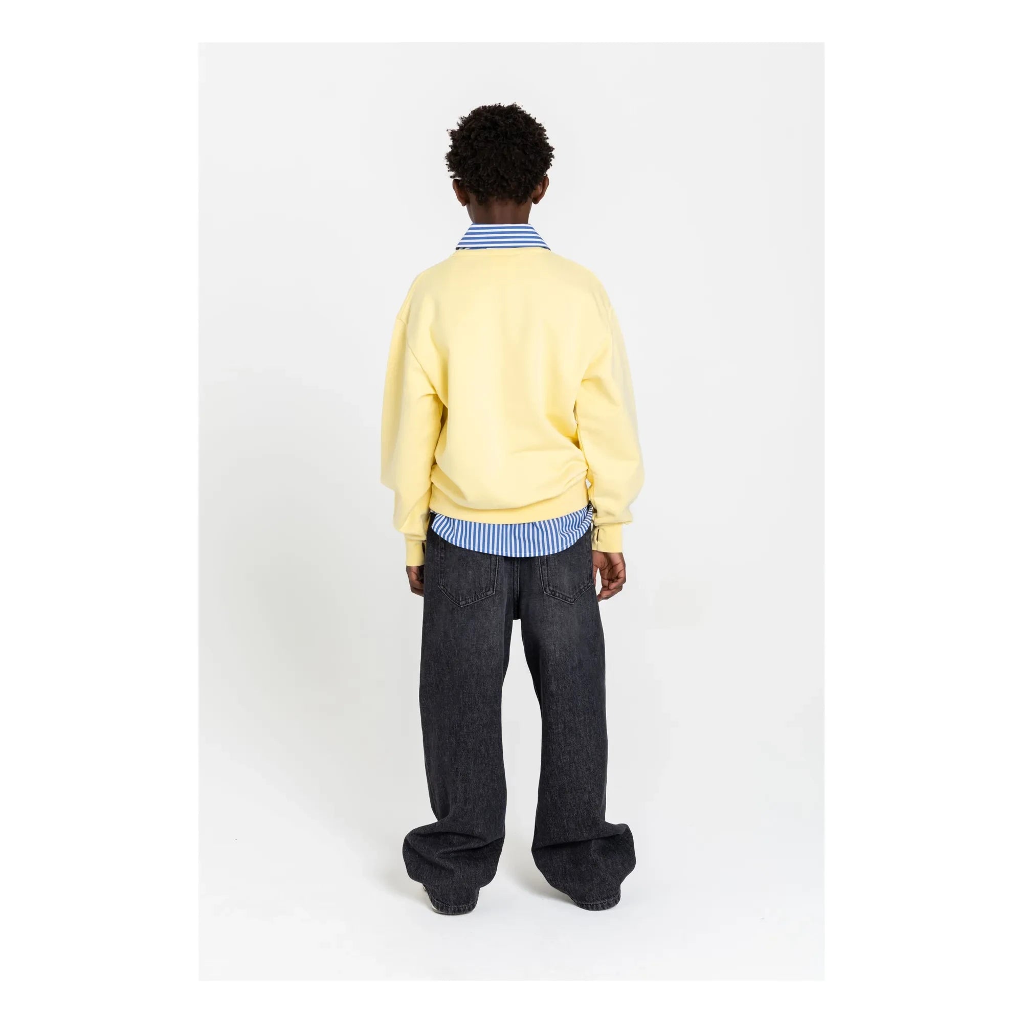 Finger in the Nose - Oversized Blow Sweat Organic Cotton | Lemon Yellow