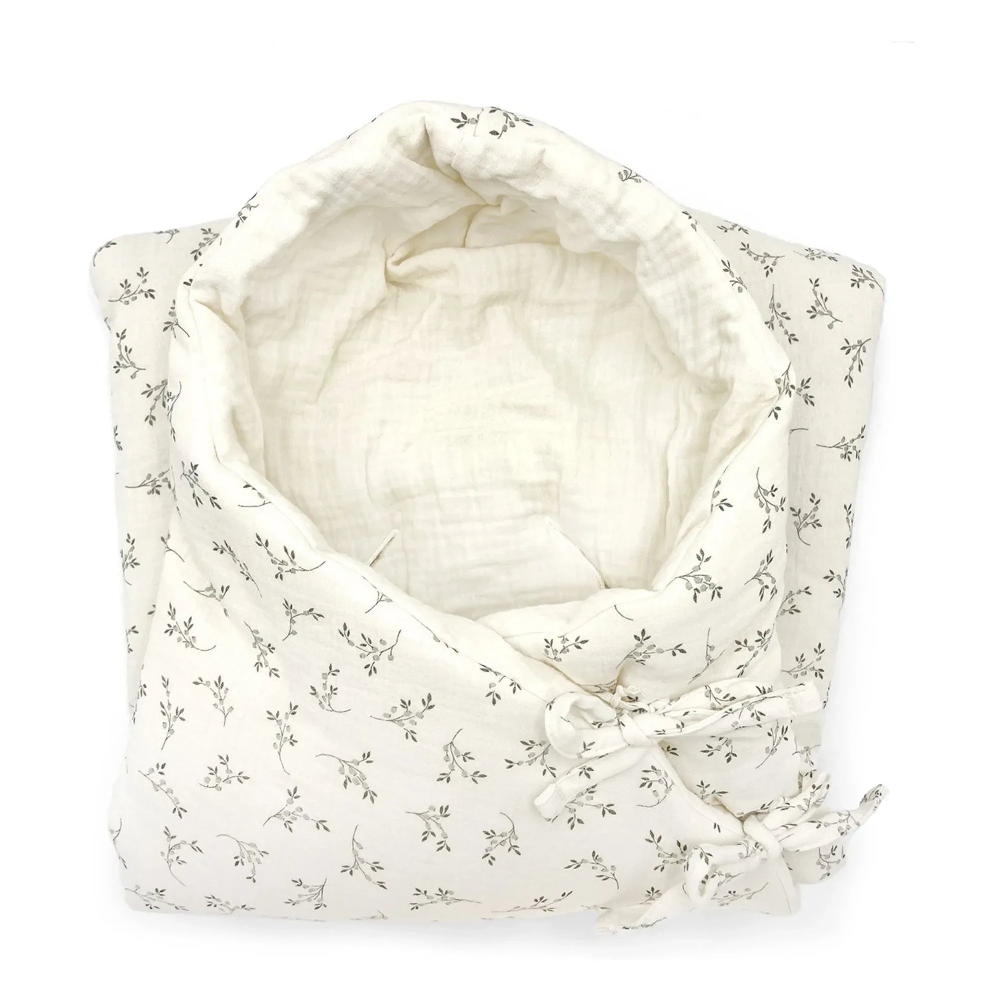 Babyshower - Candy Olive Bloom | Ecru Baby Wrap
