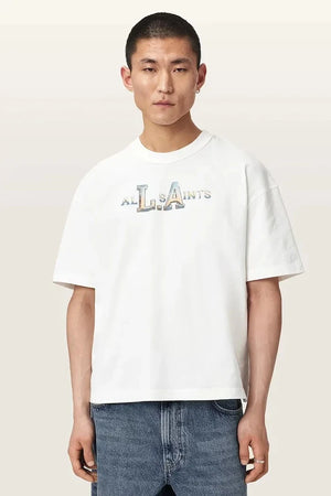 AllSaints erkek pamuklu tişört ANGELINO