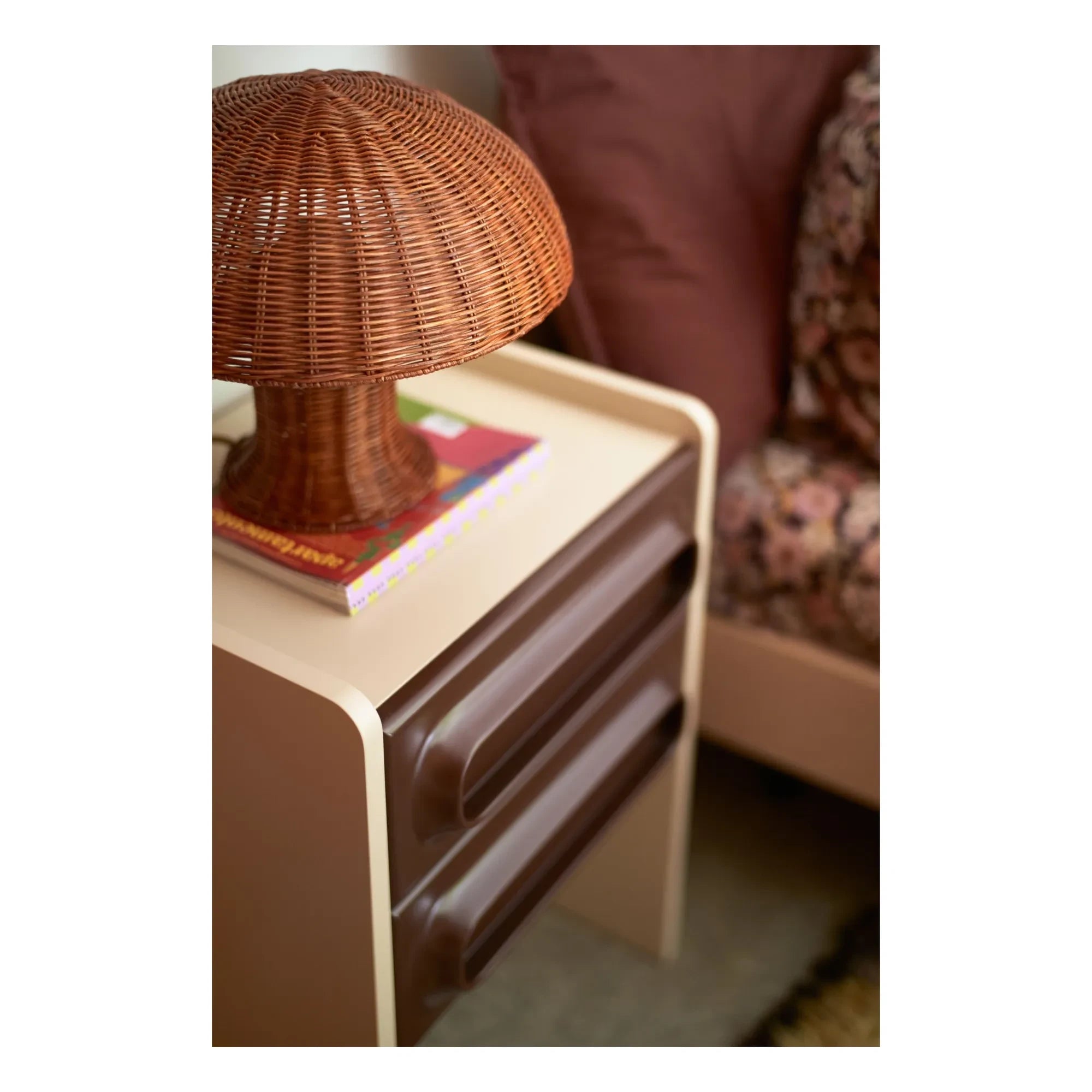 HKliving - Wicker Table Lamp