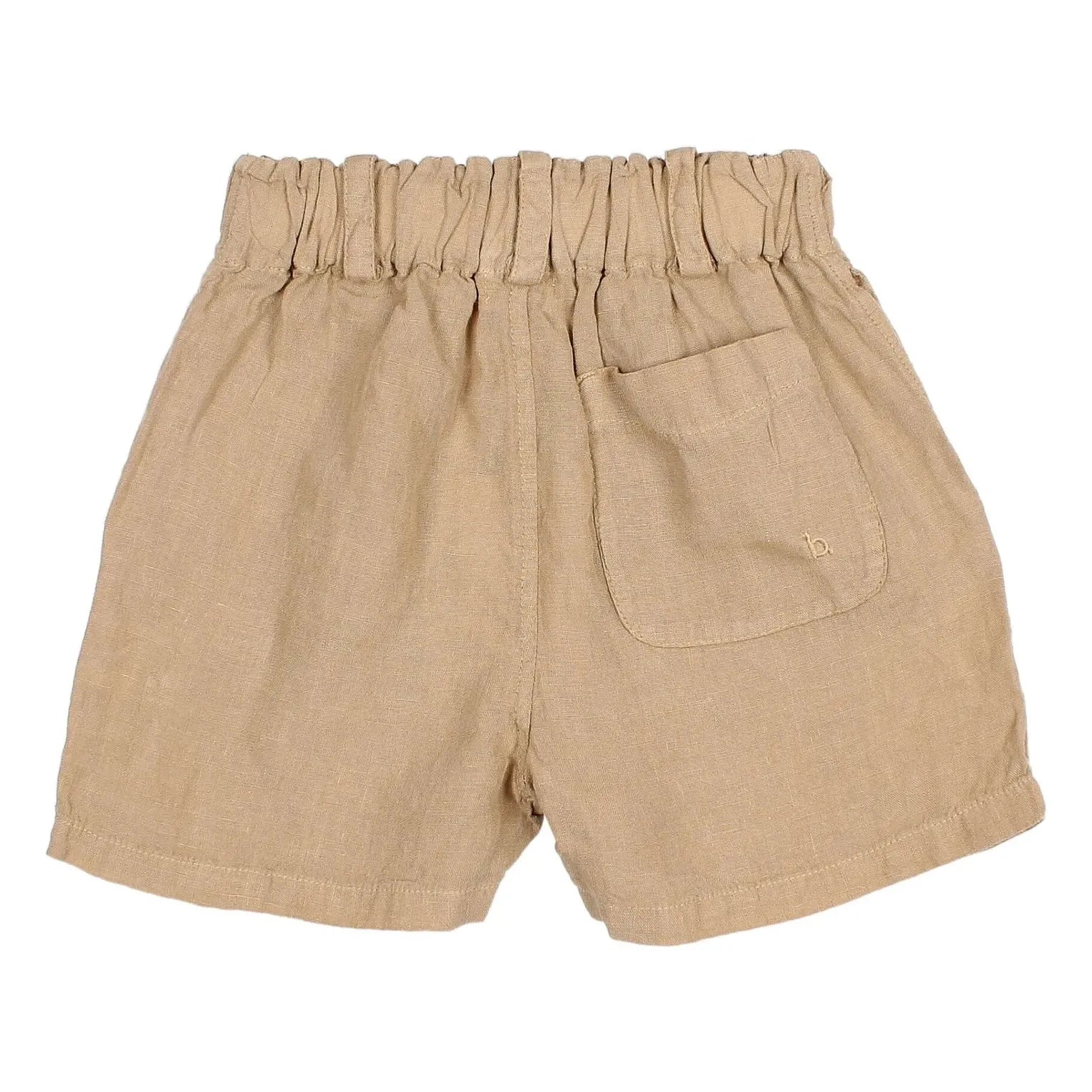 Búho - Linen Bermuda Shorts | Beige