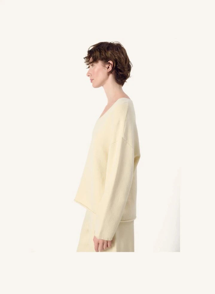 American Vintage - Nishtown Pamuk Sweatshirt | Krem