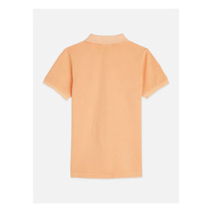 Scotch & Soda - Embroidered Logo Polo T-Shirt | Coral