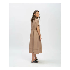 Matona - Tencel Dress | Light Brown