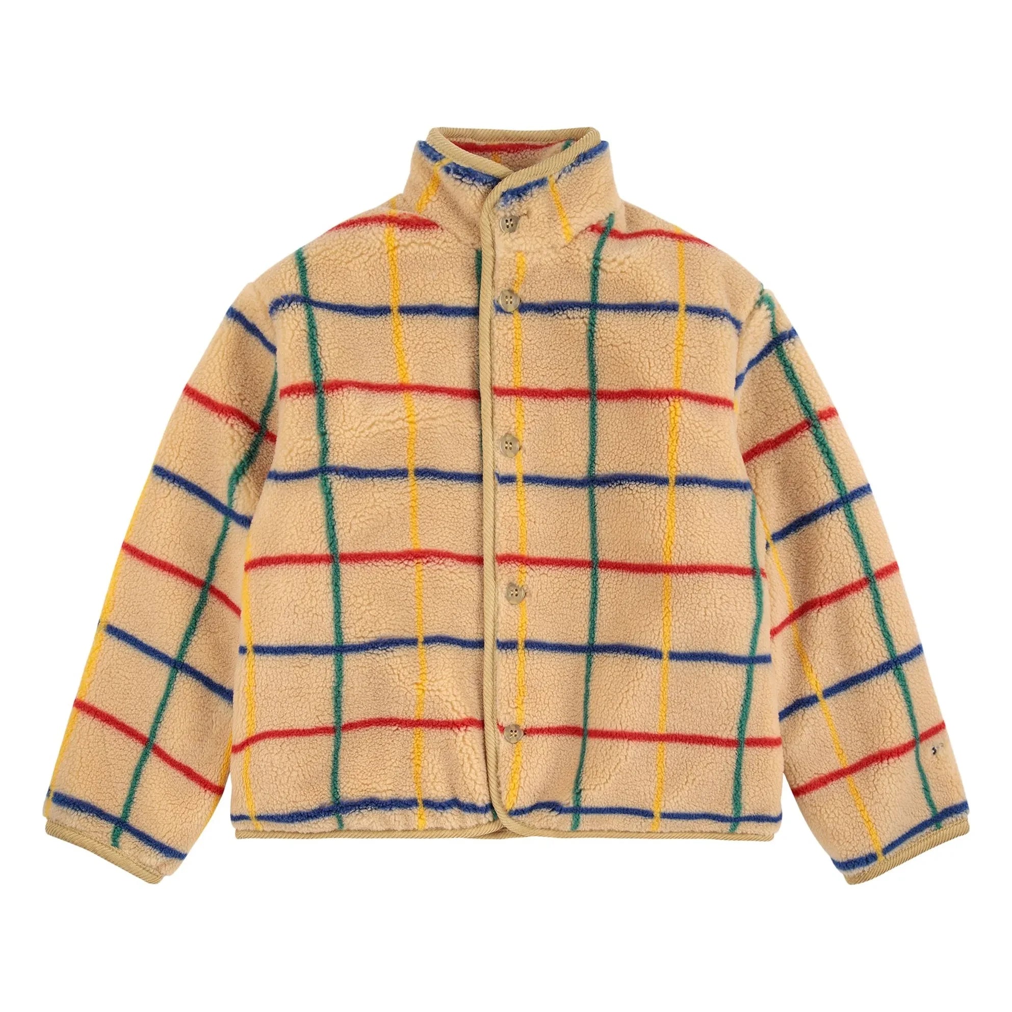 Bobo Choses - Recycled Fiber Sherpa Jacket | Beige
