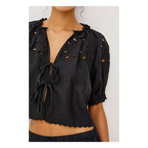 Rails - Lizbeth Embroidered Blouse | Black