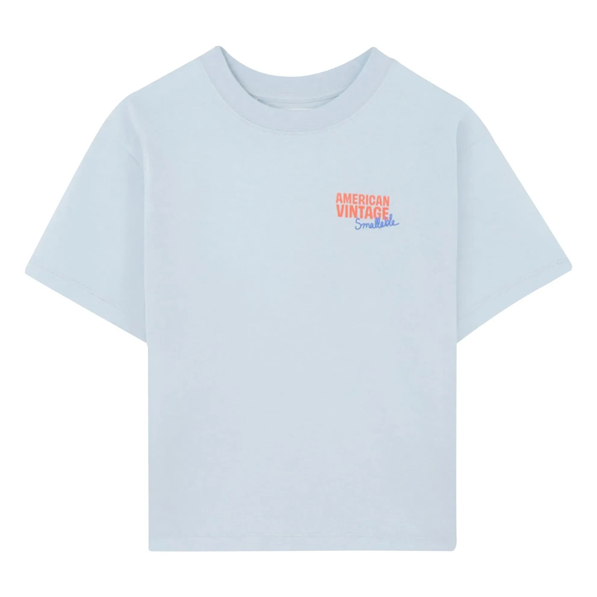 American Vintage - American Vintage X Smallable Collaboration - Ykobow T-Shirt | Light Blue