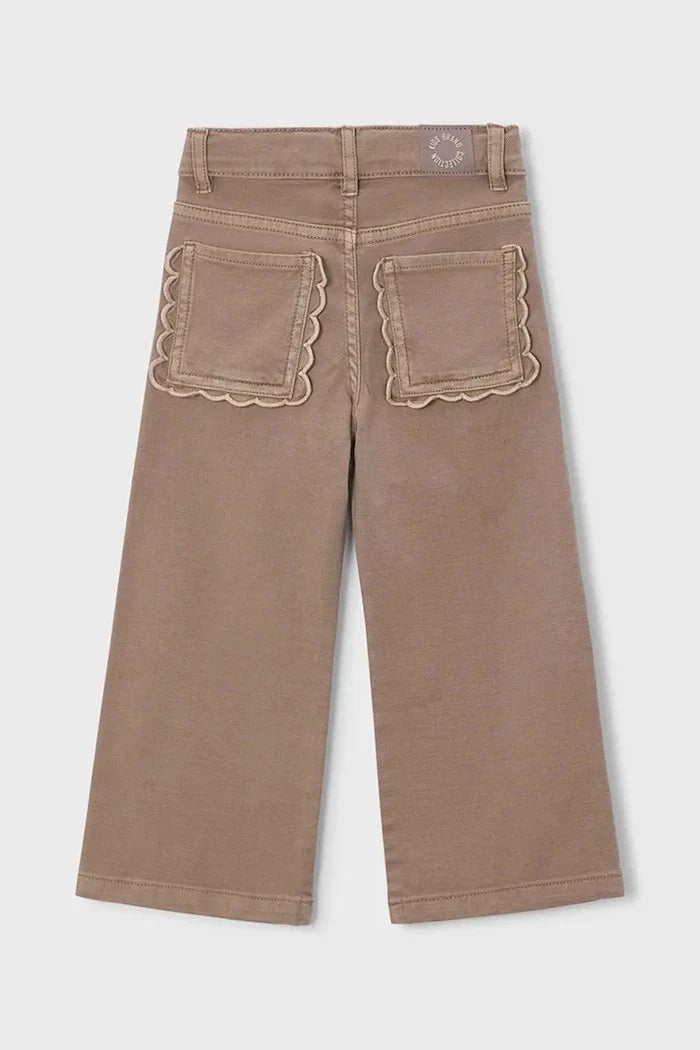Mayoral wide leg çocuk kot pantolon