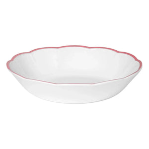 Bitossi - Bordeaux Pink Soup Plate | Pink