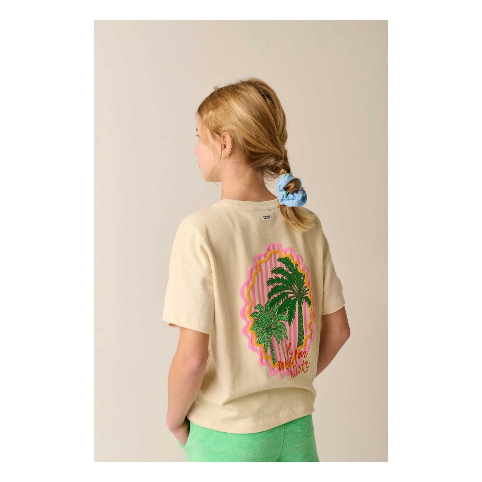 Tumble N'Dry - Oversized Maringa Organic Cotton T-Shirt | Ecru