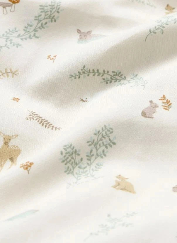 Cam Cam - Woodland Bed Set | Ecru