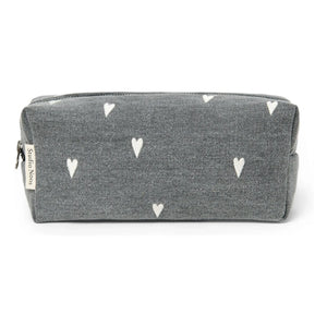 Studio Noos - Heart-shaped Cosmetic Bag | Gray
